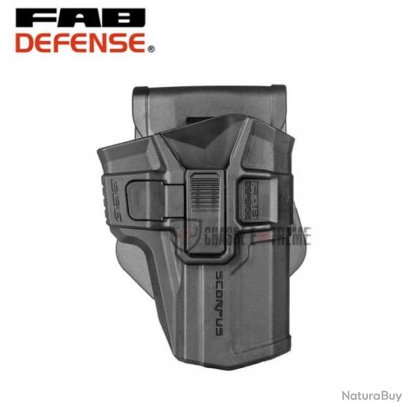 Holster FAB DEFENSE Scorpus M1 Rtention Niveau 2 pour Sig Sauer P226 Droitier Noir