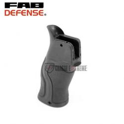 Poignée Pistolet Gradus FAB DEFENSE Caoutchouc Ergonomique Noir