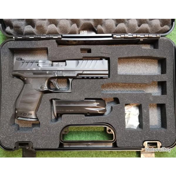 Pistolet semi-automatique WALTHER PDP Compact Optic Ready - Canon 5" - Calibre 9x19 - Mallette ABS -