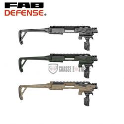 Crosse FAB DEFENSE Kpos pour Armes de Poing Noire