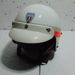 CASQUE MOTARD MOTOCYCLISTE POLICE NATIONALE RÉFORMÉ TBEG