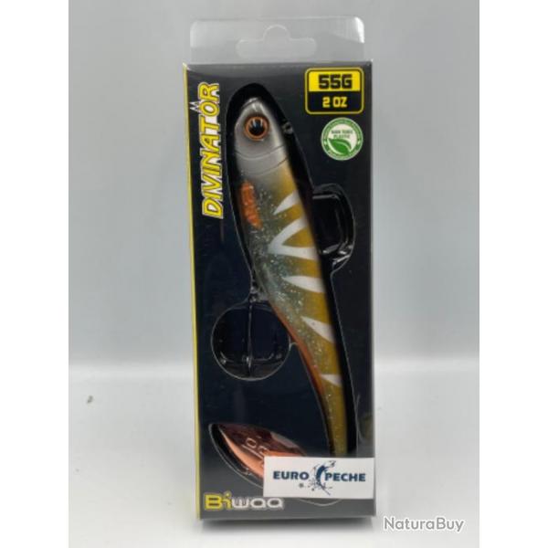 Leurre souple Biwaa Divinator Ghost Gold Perch 20cm 55g