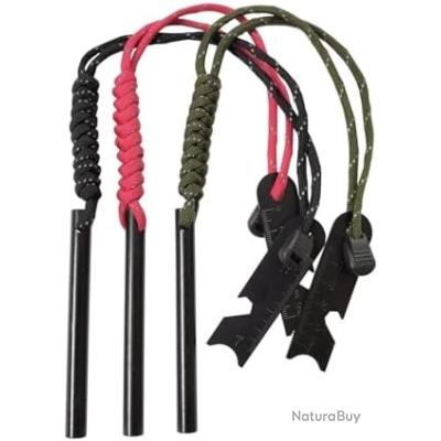 Briquet Allume-feu Easy Camp - Barre De Magnésium Pierre à Feu Survie Camping