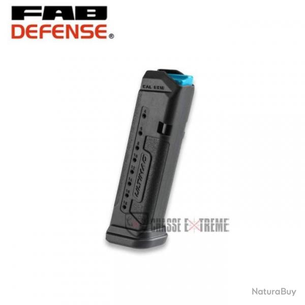 Chargeur FAB DEFENSE Ultimag 18 Cps Cal 9x19 pour G17 et G45