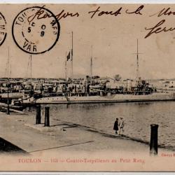 CPA -Toulon Contre Torpilleur Au Petit Rang - N°1171