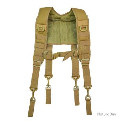 Gilet Tactique Porte Plaque Militaire Gilet Tactique Nylon 1000D Modulable Veste Ajustable Airsoft Gilet Porte Plaque Réglable Système Pour Entraînement En Plein Air Chasse A