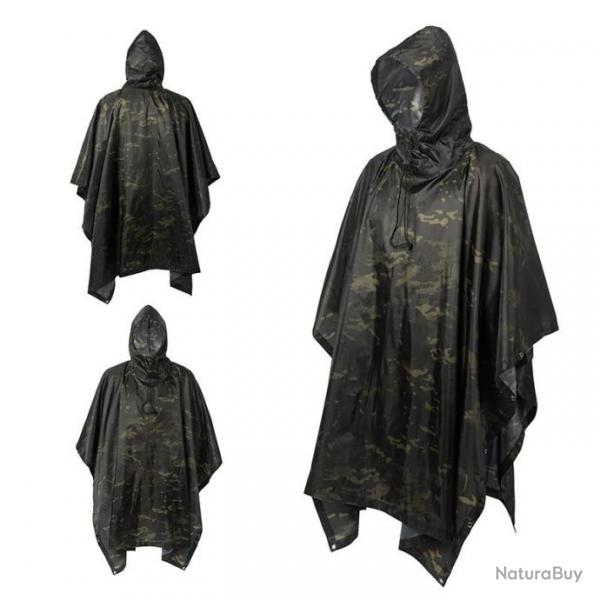 Poncho impermable en polyester 210T - LIVRAISON GRATUITE - ref.10