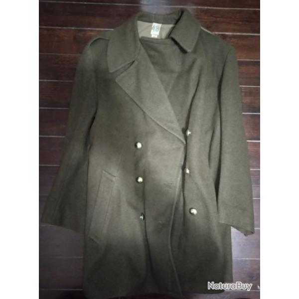 veste militaire 3/4 franaise annes 50