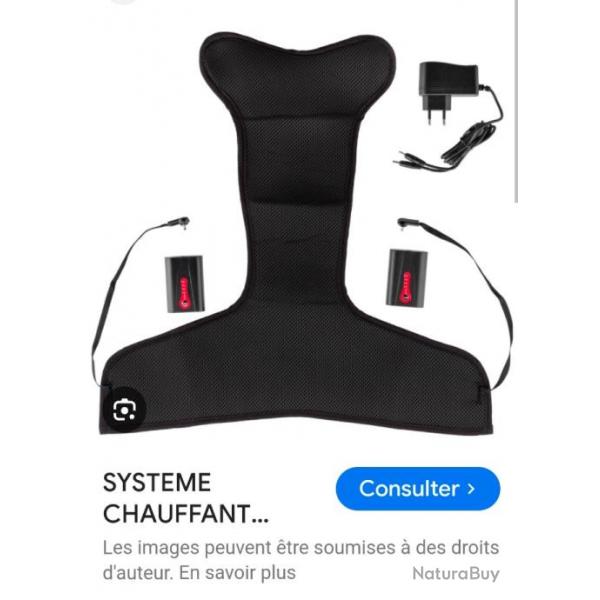 Systme chauffant veste stagunt