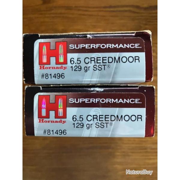 Hornady 6.5 Creedmoor SST 129gr