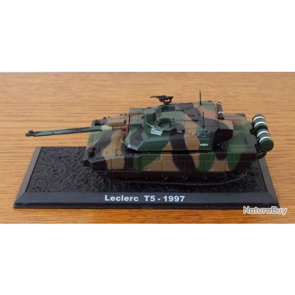 Blinds de collection 1/72 : char Leclerc T5 Arme franaise