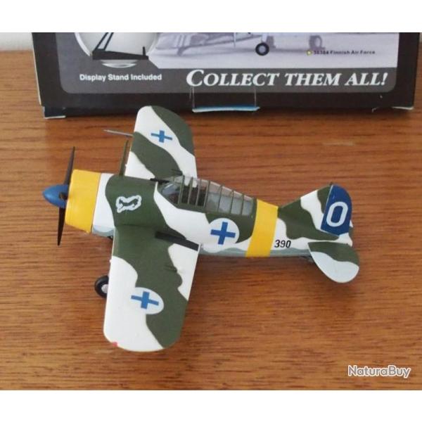 Avion de collection 1/72 : F2A BUFFALO, arme de l'air finlandaise