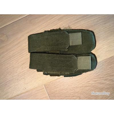 PORTE CHARGEUR ATTACHES 2 EN 1 pour 9 mm