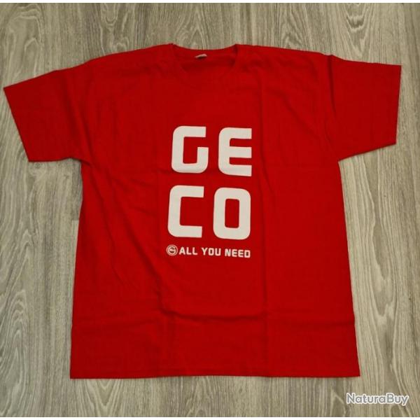 tee-shirt Geco rouge