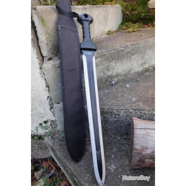 Epe Glaive Lgionnaire Romain Sword Gladiator Lame Acier 3Cr13 Manche Nylon Etui Nylon Tactical 001