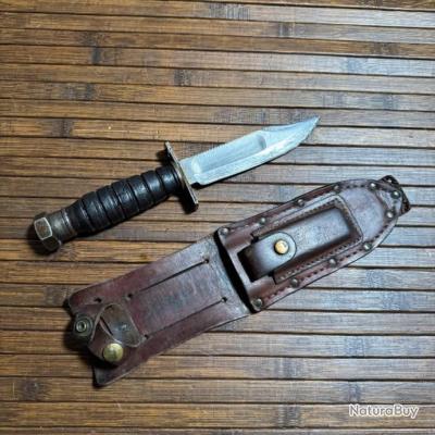 Couteau Poignard Tactique Avec étui Custom Combat Collection Chasse Peche Survie  0060