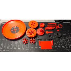 Kit complet d'amélioration pour Lee Pro 4000 & Lee Auto Breech Lock Pro - Impression 3D PETG (rouge)