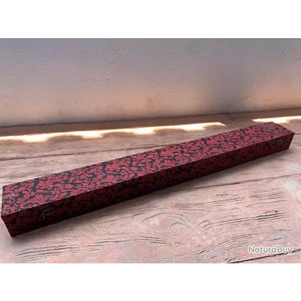 Coffret de rangement premium pour katana (Red)