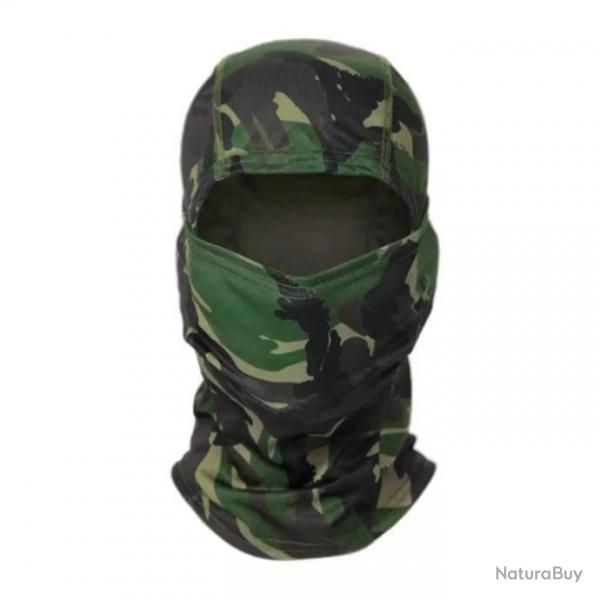 Cagoule camouflage respirante - LIVRAISON GRATUITE - ref.1