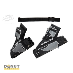 Carquois Avalon Classic - Droitier / noir/gris