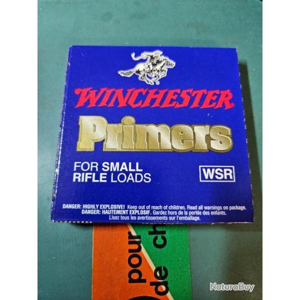 Amorces winchester Small Rifle