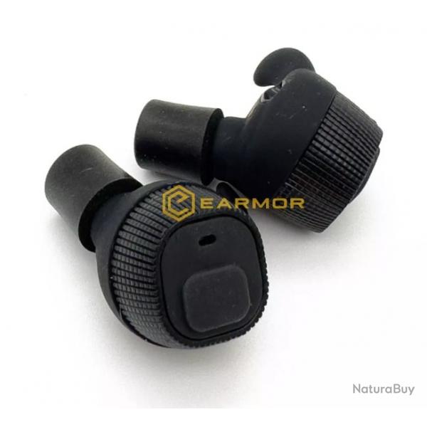 Earmor M20 - Bouchons noir