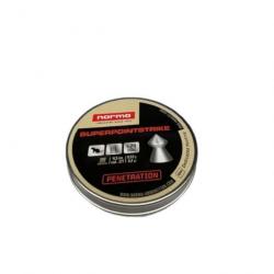 Plombs NORMA SUPERPOINTSTRIKE cal.4.5 0.53g 8.2gr boite de 1500 (4 boites de 300)