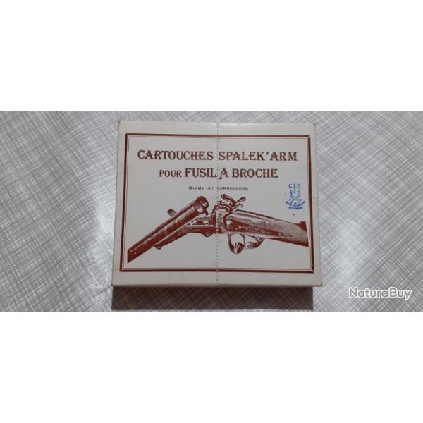 Cartouche  broche cal.12 / 65 Spalek'Arm