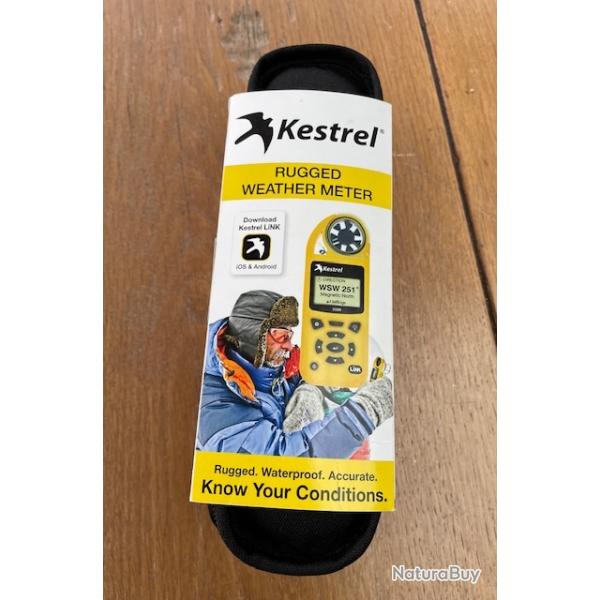 ANEMOMETRE KESTREL 5500 WEATHER LINK 0855LVYEL NEUF