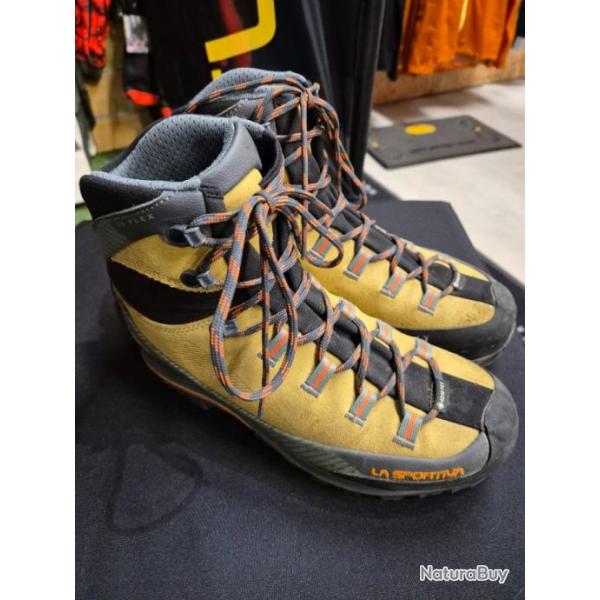 OCCAS !!! LA SPORTIVA TRANGO TRK LEATHER savana/tiger pointure 40