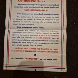 Affiches cartouche monopole