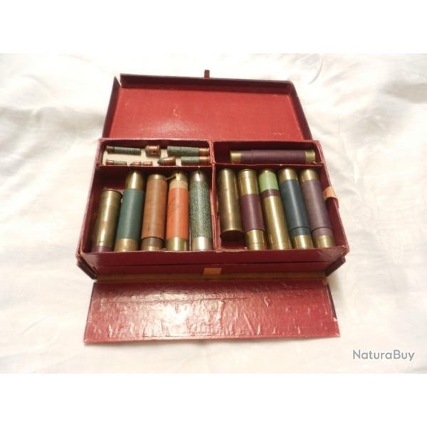 rare boite de cartouches de collection de reprsentant Socit Franaise de munitions