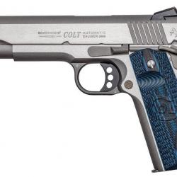 PISTOLET COLT GOVERNMENT COMPETITION 5´´ INOX BROSSE 9X19