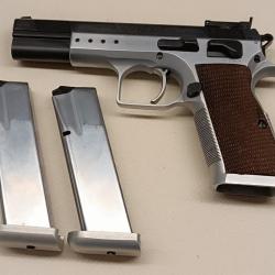 PISTOLET SEMI-AUTOMATIQUE TANFOGLIO LIMITED CALIBRE 38 SUPER AUTO OCCASION