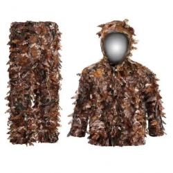 Tenue camouflage 3D "marron" - LIVRAISON GRATUITE