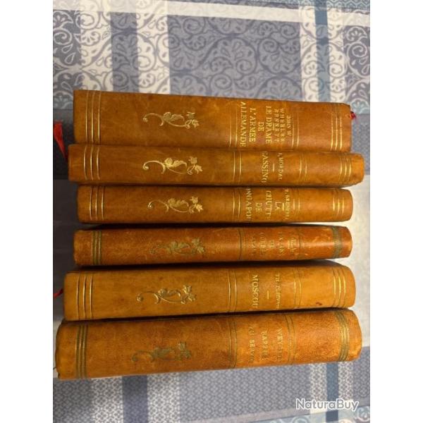 Lot 6 livres anciens 2me guerre mondiale