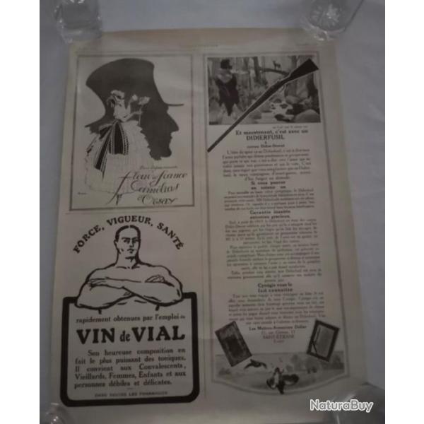Publicit ancienne 1919 fusildidier