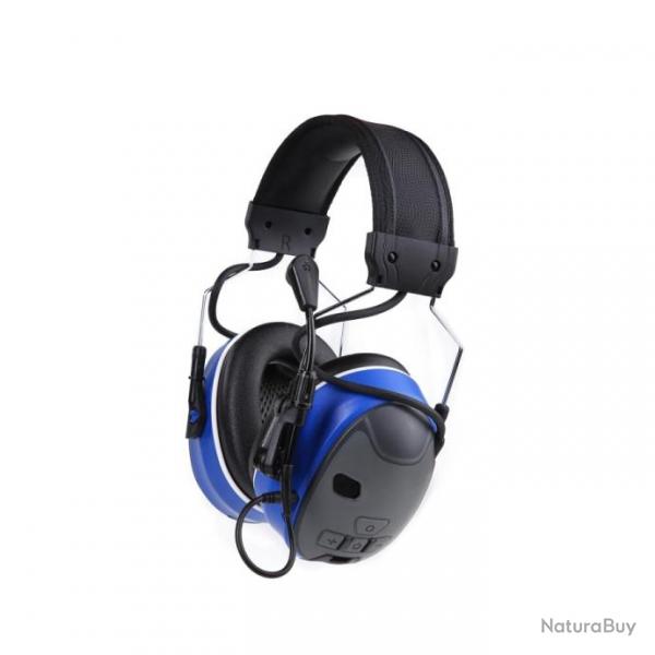 Casque Intra-Auriculaire  Suppression de Bruit Bluetooth C51 sans Fil protection auditive Bleu