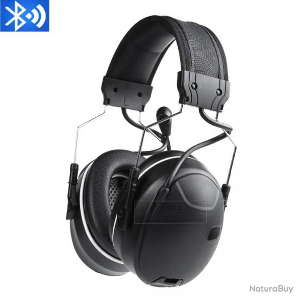 Casque Intra-Auriculaire  Suppression de Bruit Bluetooth C51 sans Fil protection auditive Noir