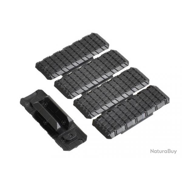 Couvre rail M-LOK V2 STRIKE INDUSTRIES noir - par 5