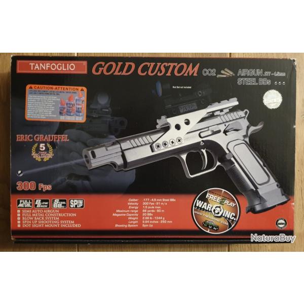 AIRSOFT TANFOGLIO GOLD CUSTOM