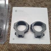 Paire De Colliers De Montage En Aluminium - Haut Rail 11mm, Diamètre 30mm