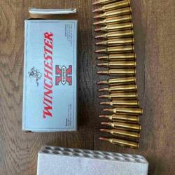 1 BOITE BALLES 22-250 REM - WINCHESTER CXP1 SOFT POINT 55 gr