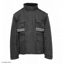 Parka Tornado Ripstop manches amovibles NOIR S