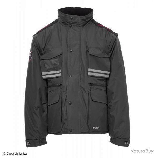 Parka Tornado Ripstop manches amovibles NOIR S