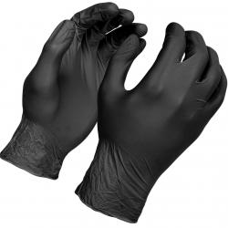 GANTS À USAGE UNIQUE NOIR