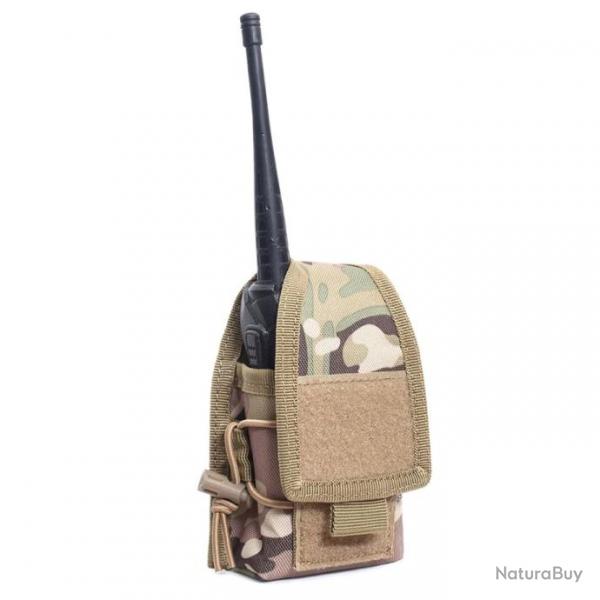 Housse pour talkies-walkies Baofeng (Sable camo) - LIVRAISON GRATUITE