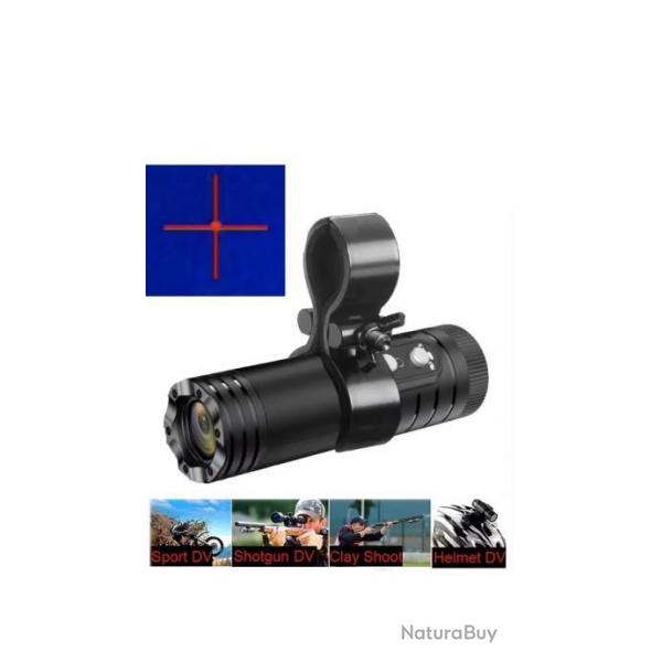 Camra de tir embarque SHOOTING POINT sport dv Cal 12 avec wifi et application+sd A1