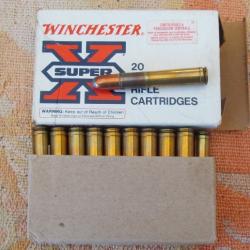 Boîte de 20 cartouches 458 Winchester magnum.