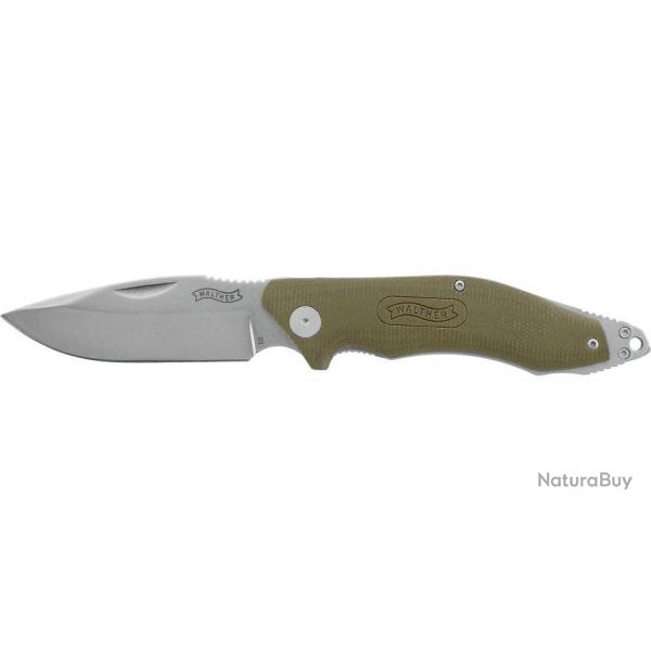 Couteau pliant walther green nature knife 2